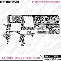 Firearm Engraving SVG