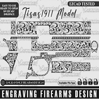 Firearm Engraving Vector
