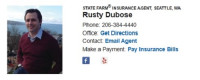 Rusty Dubose State Farm Insurance Seattle