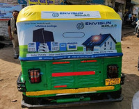 Auto Rickshaw Hood Advertising
