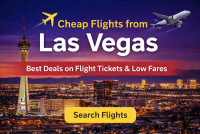 Cheap Flights from Las Vegas | Compare Airfare & Find the Lowest Deals Today