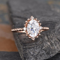 A forever kind of love discover the grace of oval vintage engagement rings