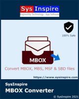 SysInspire MBOX Converter
