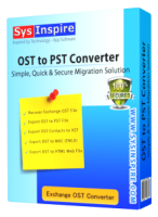 SysInspire OST to PST Converter