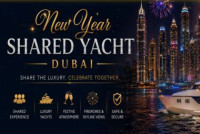 New Year 2027 Shared Yacht Party in Dubai Marina