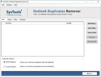 SysTools Outlook Duplicate Remover Tool
