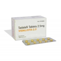 Tadalafil As an Active Integrated in Vidalista 2.5 Tablets