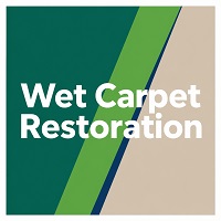 Wet Carpet Restoration