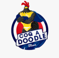 Coq a Doodle Blue