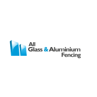 All glass and aluminium fencing