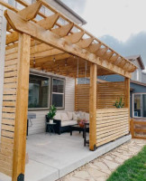 Pergola Construction in Dubai | Custom Wooden & Aluminum Pergola Builders