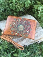 boho leather bag