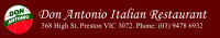 Pizza Restaurant in Preston - Pizza Delivery Coburg