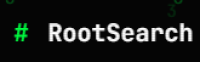 RootSearch