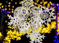 Handmade Christmas Ornaments - Crochet Holiday Decor