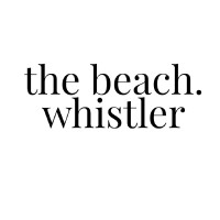 the beach. whistler